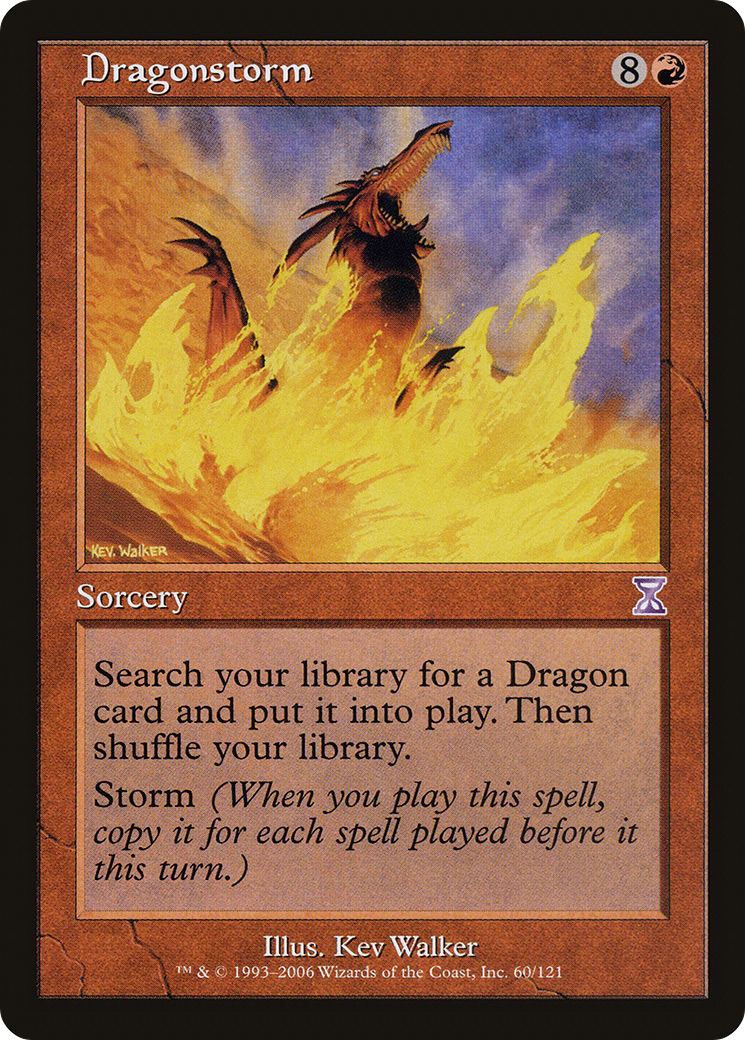 MAGIC: THE GATHERING - Dragonstorm (TSB-060) - Time Spiral Timeshifted Foil