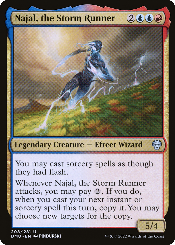 MAGIC: THE GATHERING - Najal, the Storm Runner (DMU-208) - Dominaria United