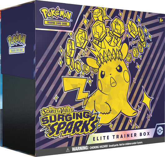 POKEMON TCG - Scarlet & Violet- Surging Sparks Elite Trainer Box