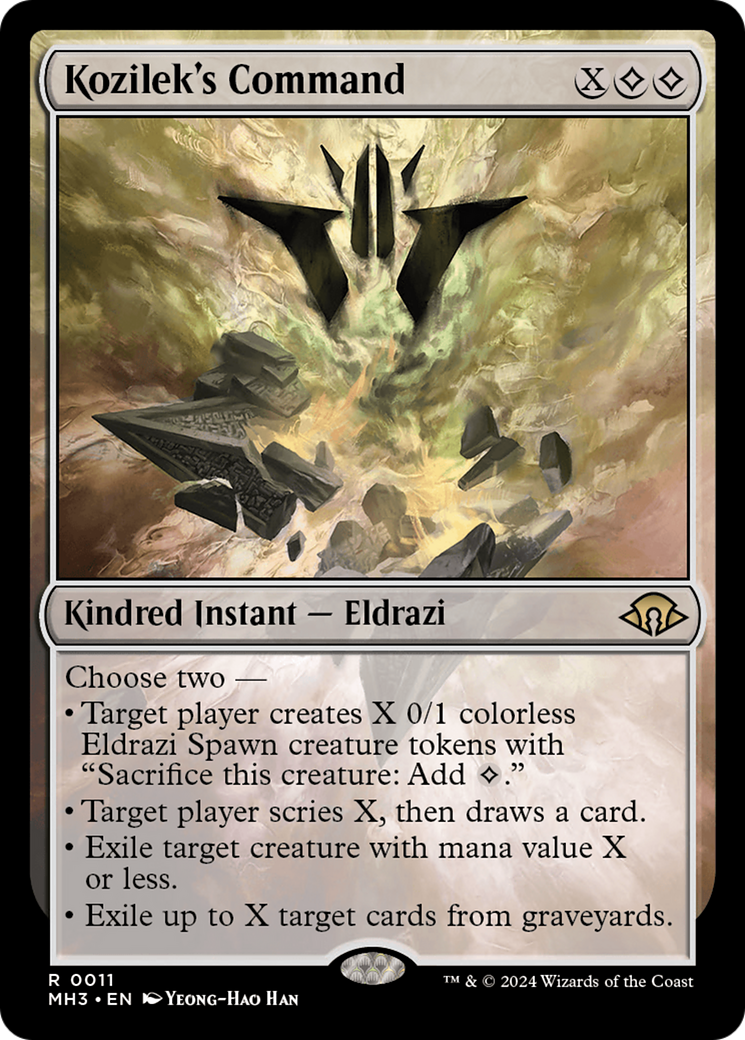 MAGIC: THE GATHERING - Kozilek's Command (MH3-011) - Modern Horizons 3