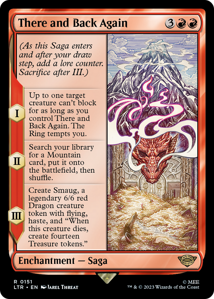 MAGIC: THE GATHERING - There and Back Again (LTR-151) - The Lord of the Rings: Tales of Middle-earth