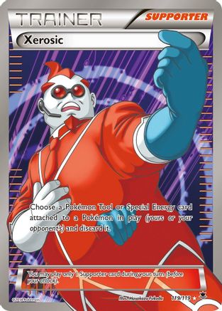POKEMON TCG - Xerosic (119 Full Art) 119/119 XY Phantom Forces - Ultra Rare