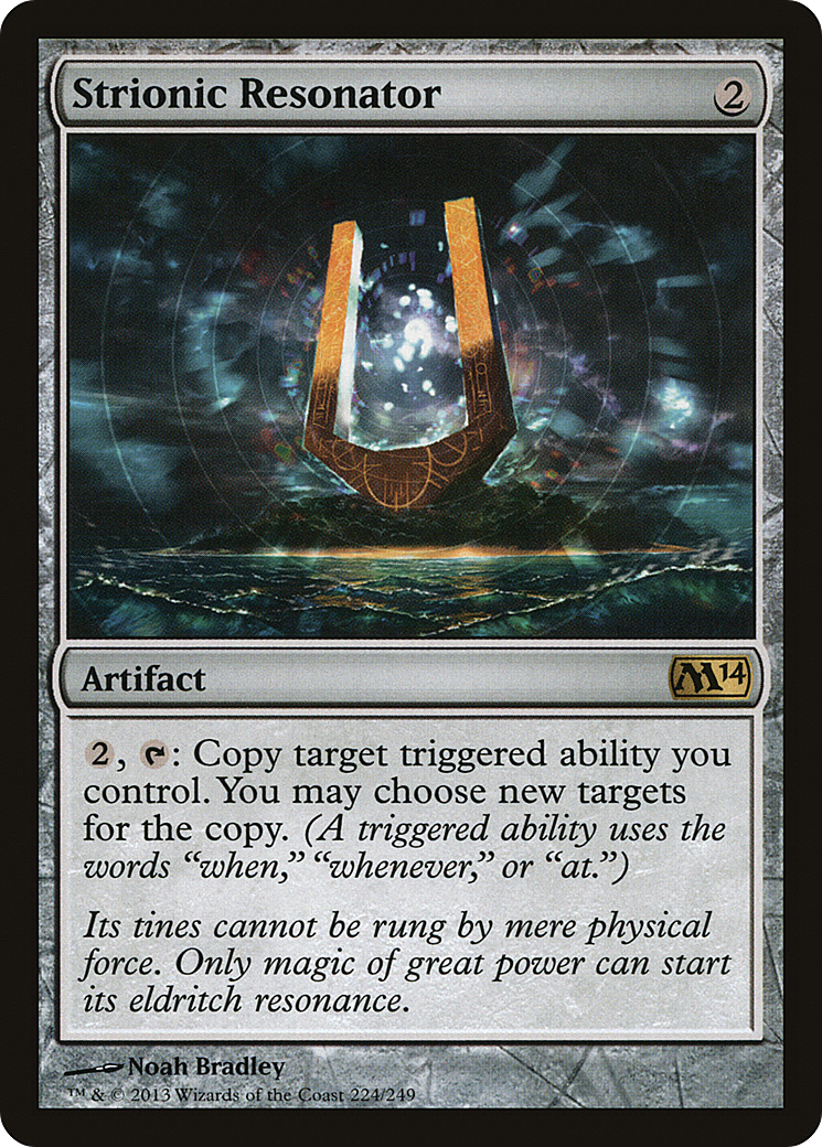 MAGIC: THE GATHERING - Strionic Resonator (M14-224) - Magic 2014 Foil