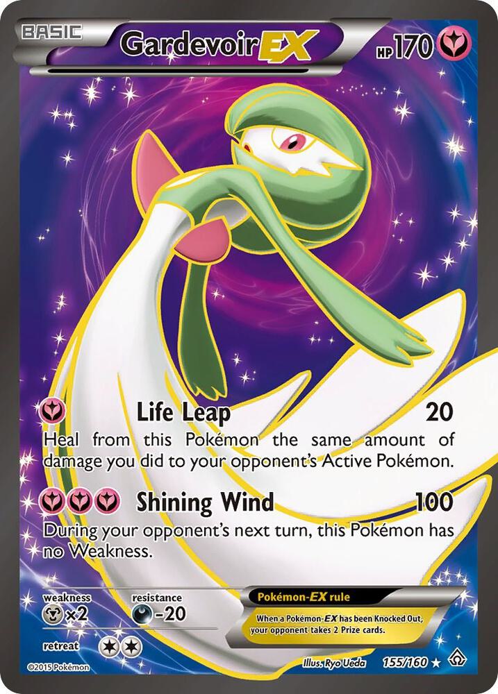 POKEMON TCG - GARDEVOIR EX 155/160 XY PRIMAL CLASH FULL ART