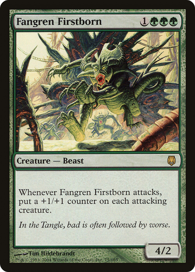 MAGIC: THE GATHERING - Fangren Firstborn (DST-075) - Darksteel Foil