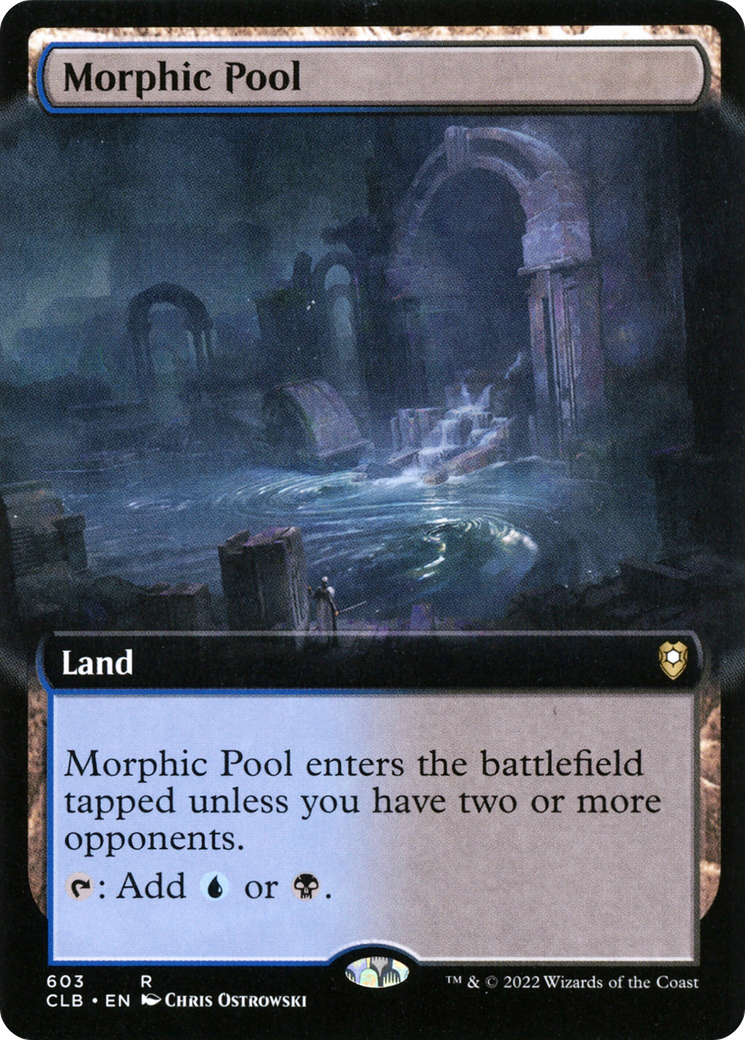MAGIC: THE GATHERING - Morphic Pool (Extended Art) (CLB-603) - Commander Legends: Battle for Baldur's Gate: (Extended Art) Foil