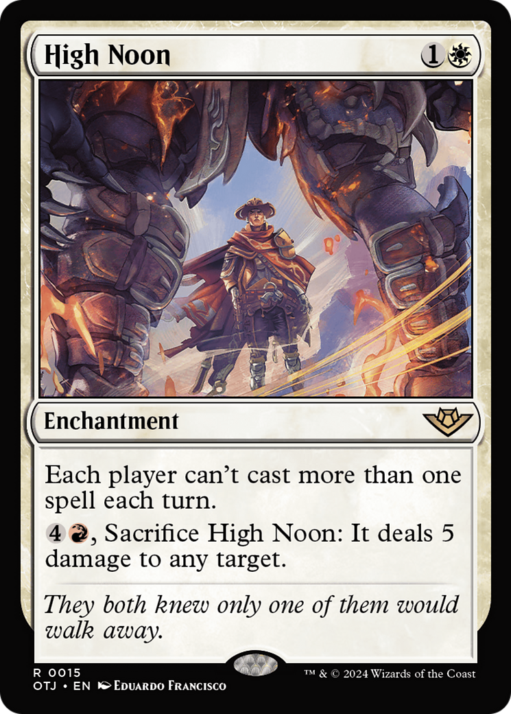 MAGIC: THE GATHERING - High Noon (OTJ-015) - Outlaws of Thunder Junction