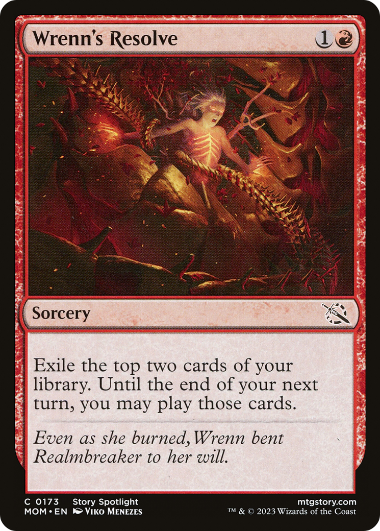 MAGIC: THE GATHERING - Wrenn's Resolve (MOM-173) - March of the Machine