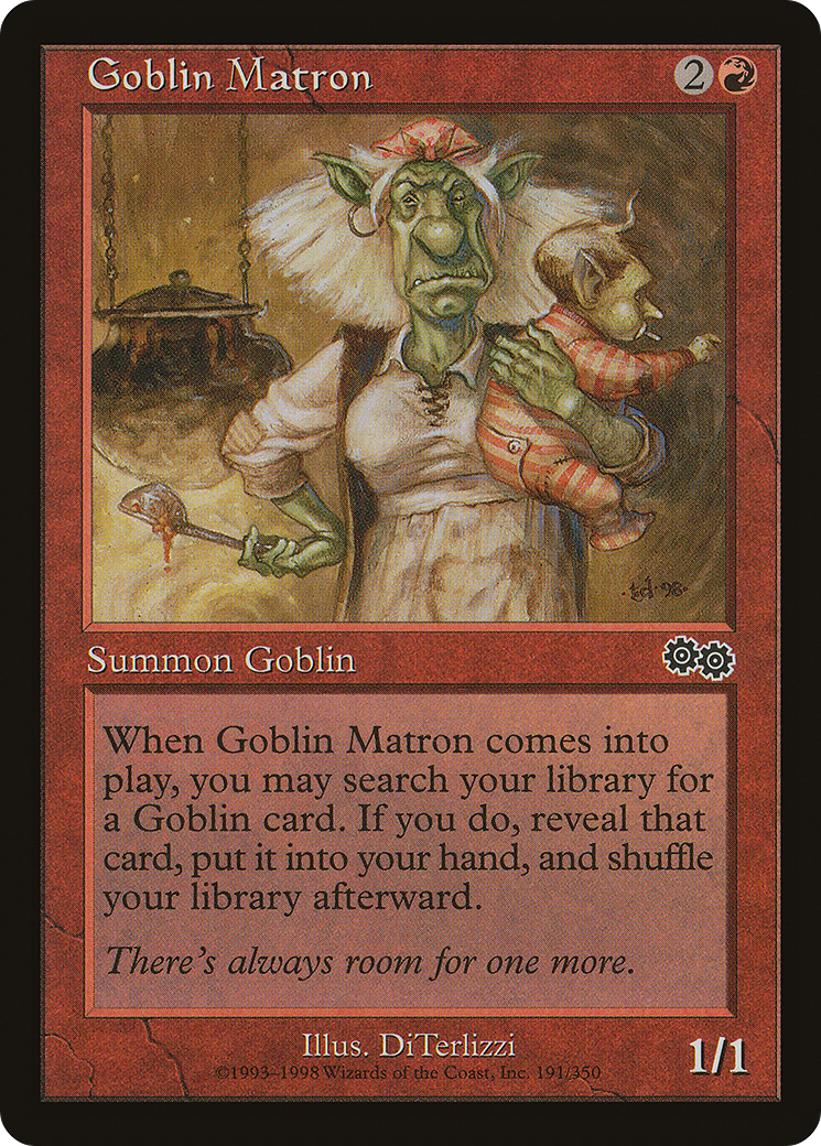 MAGIC: THE GATHERING - Goblin Matron (USG-191) - Urza's Saga