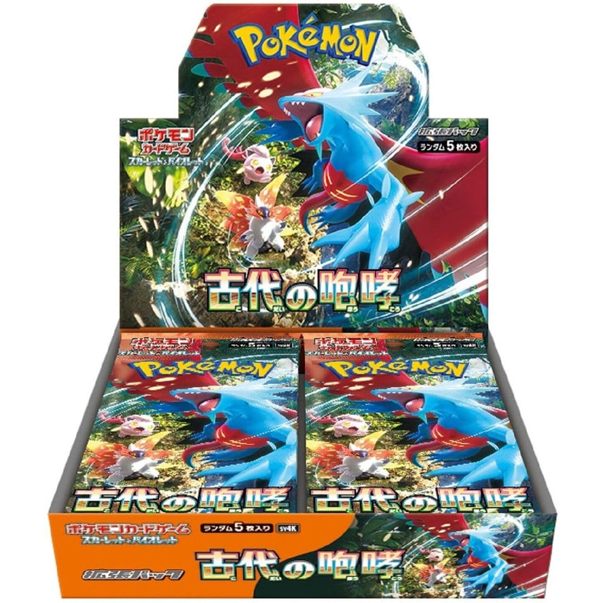 POKEMON TCG JAPANESE - Scarlet & Violet - Ancient Roar - SV4K - Booster Box
