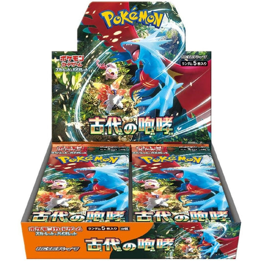 POKEMON TCG JAPANESE - Scarlet & Violet - Ancient Roar - SV4K - Booster Box