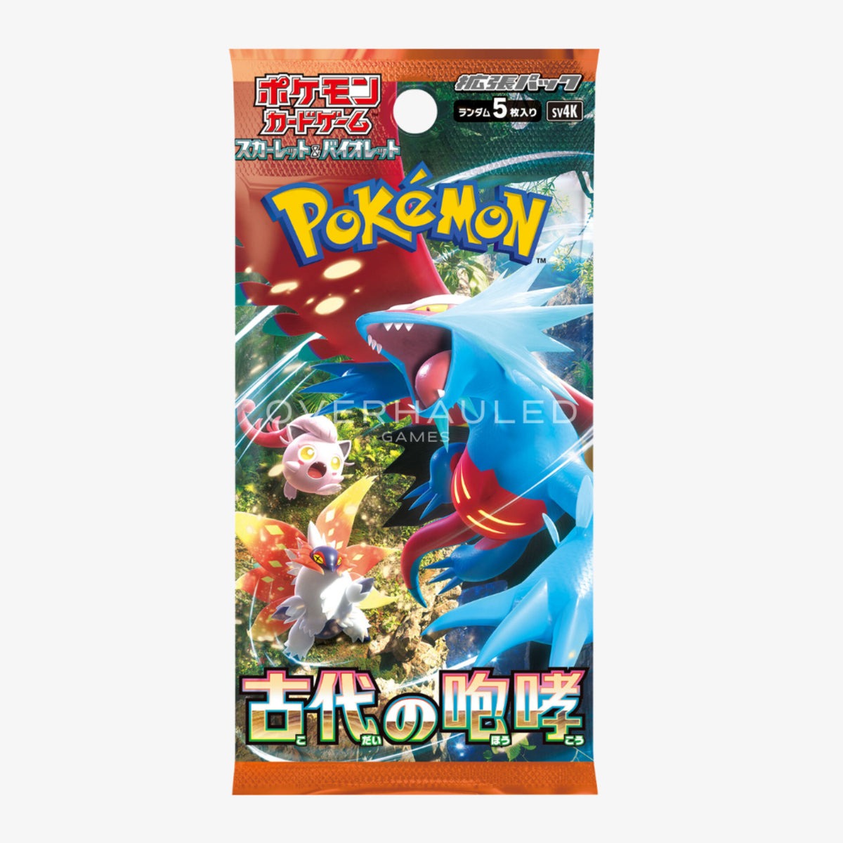 POKEMON TCG JAPANESE - Scarlet & Violet - Ancient Roar - SV4K - Booster Pack