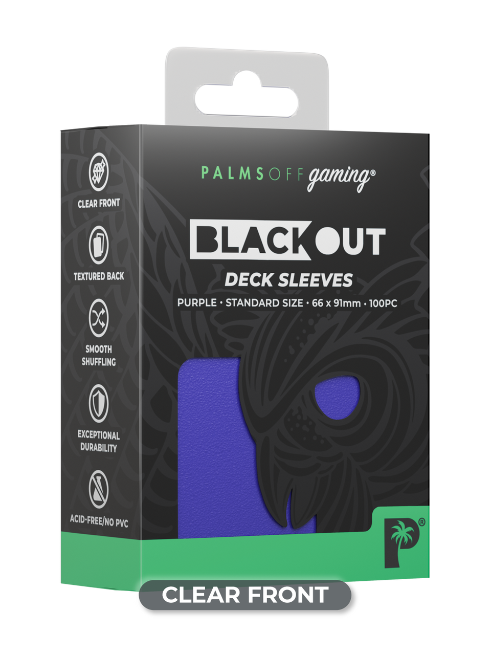 PALMS OFF - Blackout Deck Sleeves