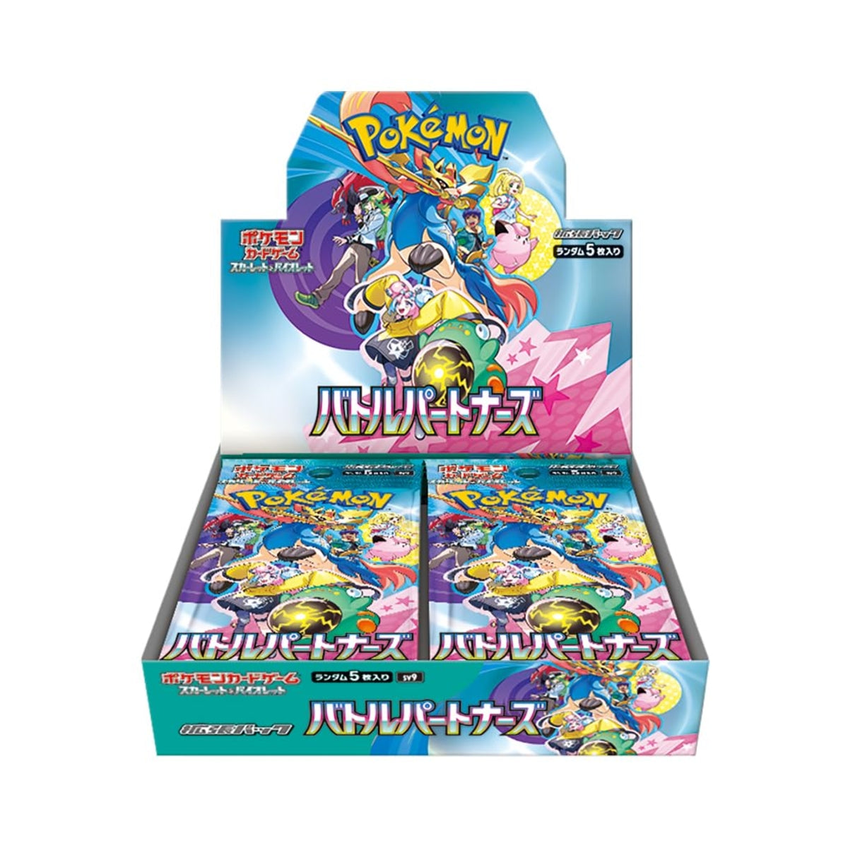 POKEMON TCG JAPANESE - Scarlet & Violet - Battle Partners SV9 - Booster Box