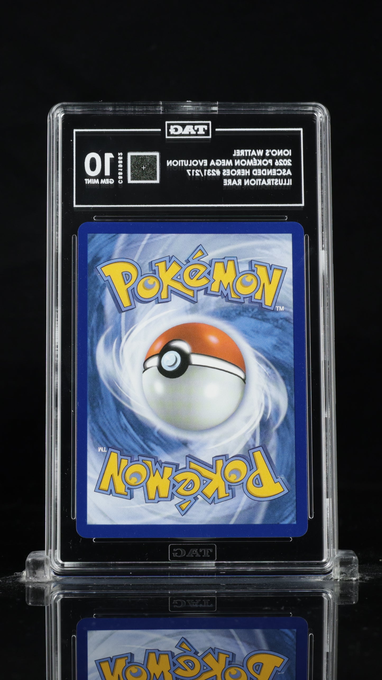 POKEMON TCG - IONO'S WATTREL 231/217 TAG 10 ILLUSTRATION RARE POKEMON
