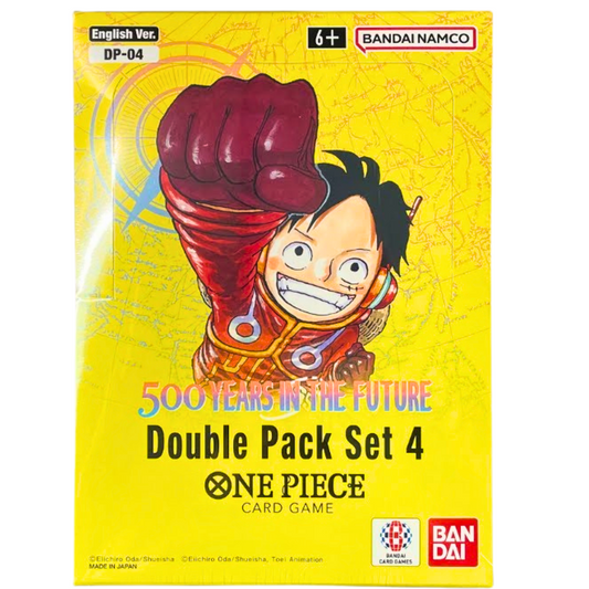 ONE PIECE TCG - 500 Years in the Future Double Pack Set 4 Display Box OP07