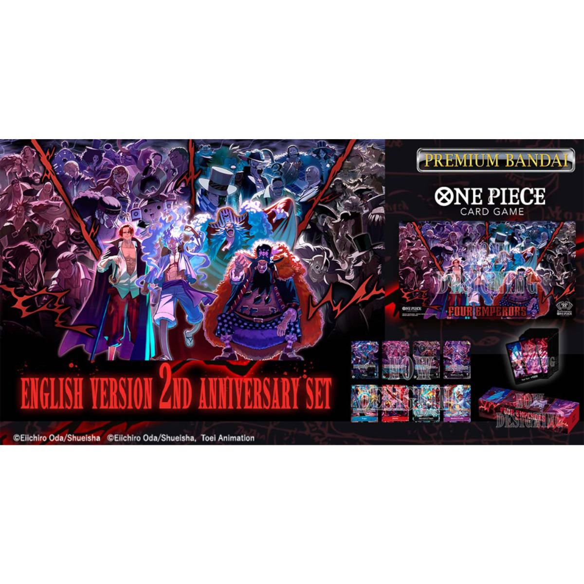 ONE PIECE TCG - English 2nd Anniversary Set