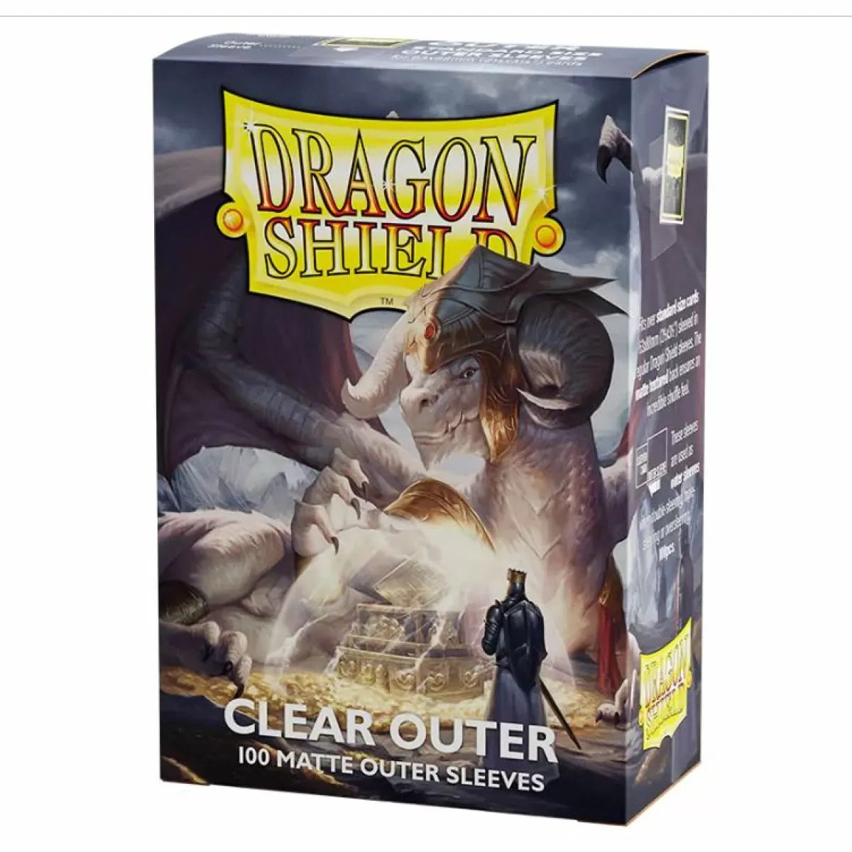 DRAGON SHIELD - Clear - Matte Outer Sleeves