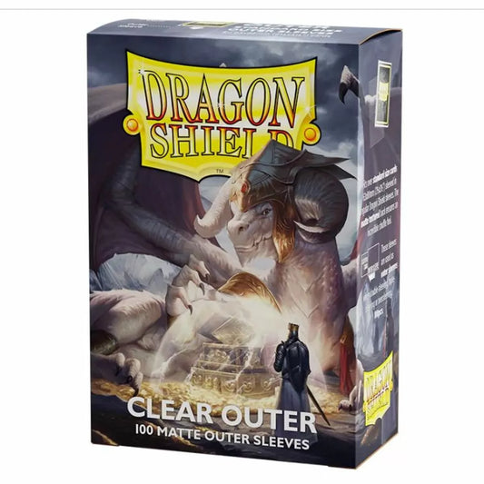 DRAGON SHIELD - Clear - Matte Outer Sleeves