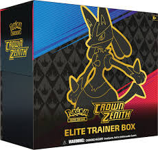 POKEMON TCG - Sword & Shield - Crown Zenith ETB