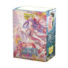 DRAGON SHIELD - Grand Archive - Diao Chan, Idyll Corsage - Matte Art Sleeves - Standard Size