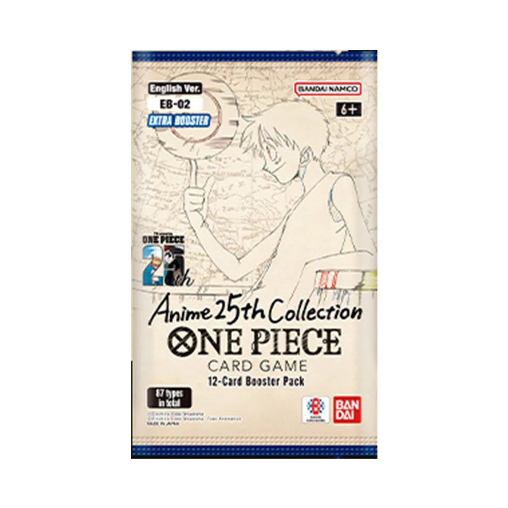 ONE PIECE TCG - EXTRA BOOSTER Anime 25th Collection EB02 Booster Pack