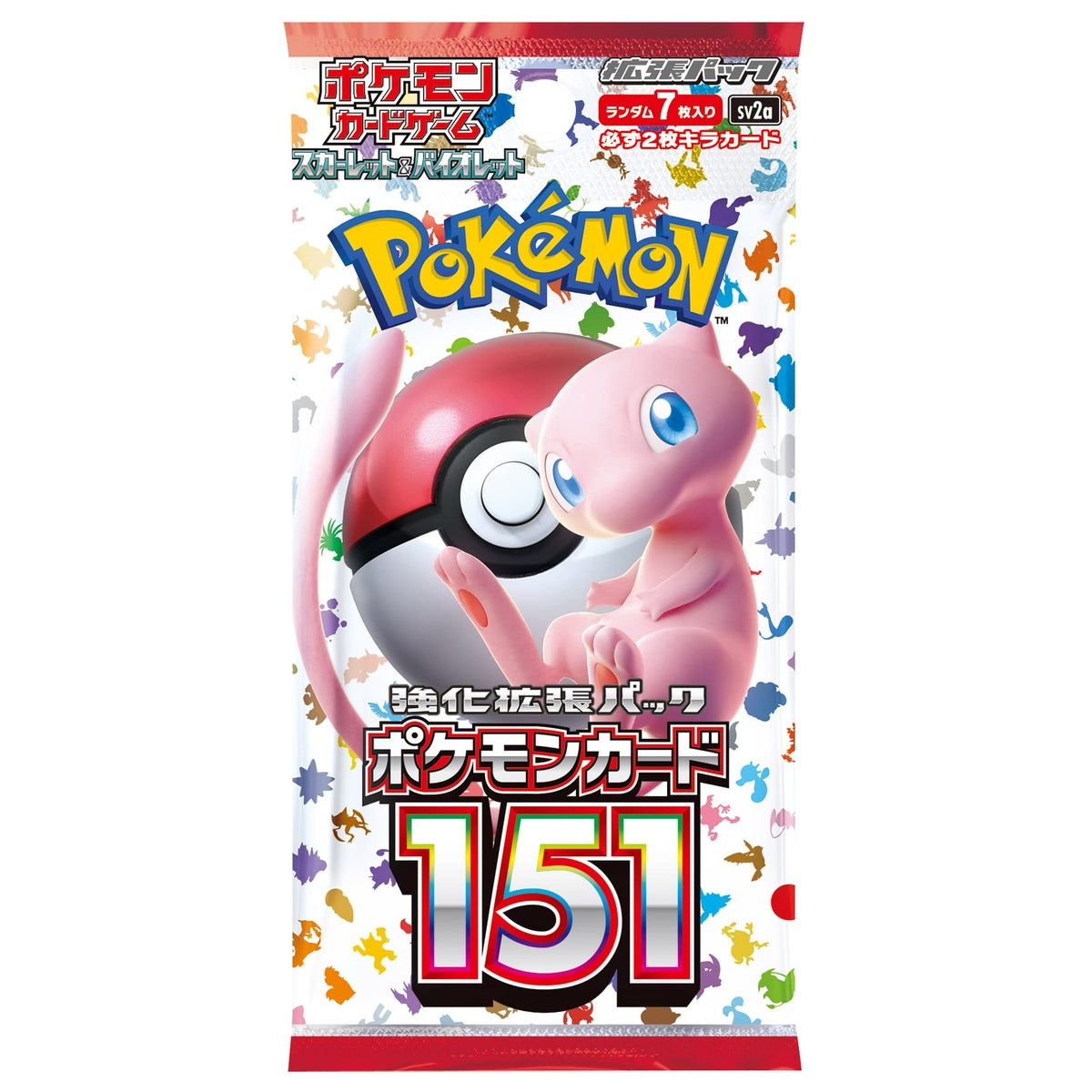 POKEMON TCG JAPANESE - Scarlet & Violet - 151 - SV2A - Booster Pack
