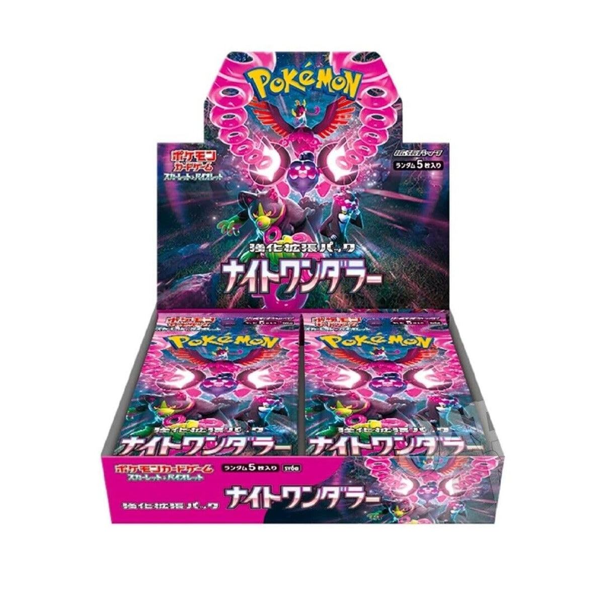 POKEMON TCG JAPANESE - Scarlet & Violet - Night Wanderer - SV6A - Booster Box