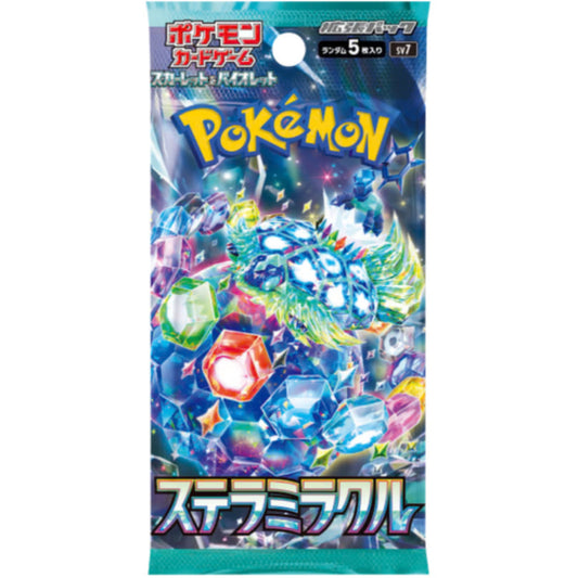 POKEMON TCG JAPANESE - Scarlet & Violet Stella Miracle Booster Pack SV7