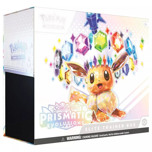 POKEMON TCG - Scarlet & Violet Prismatic Evolutions Elite Trainer Box