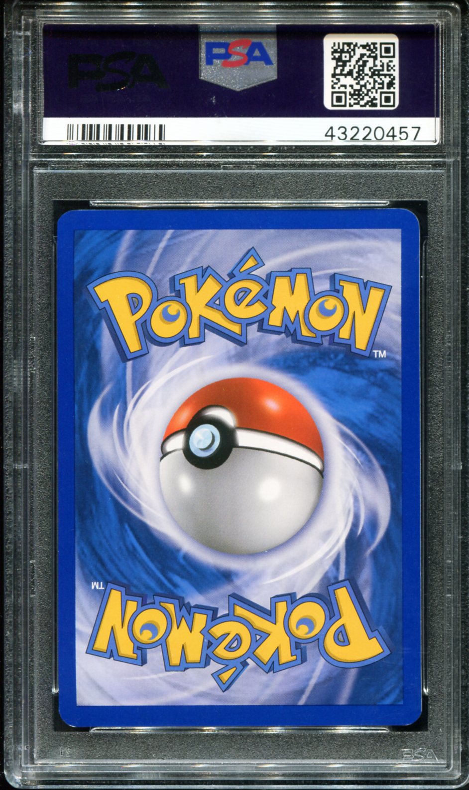 POKEMON TCG - TYPHLOSION 110/123 POKEMON PSA 9 HGSS PRIME HOLO RARE