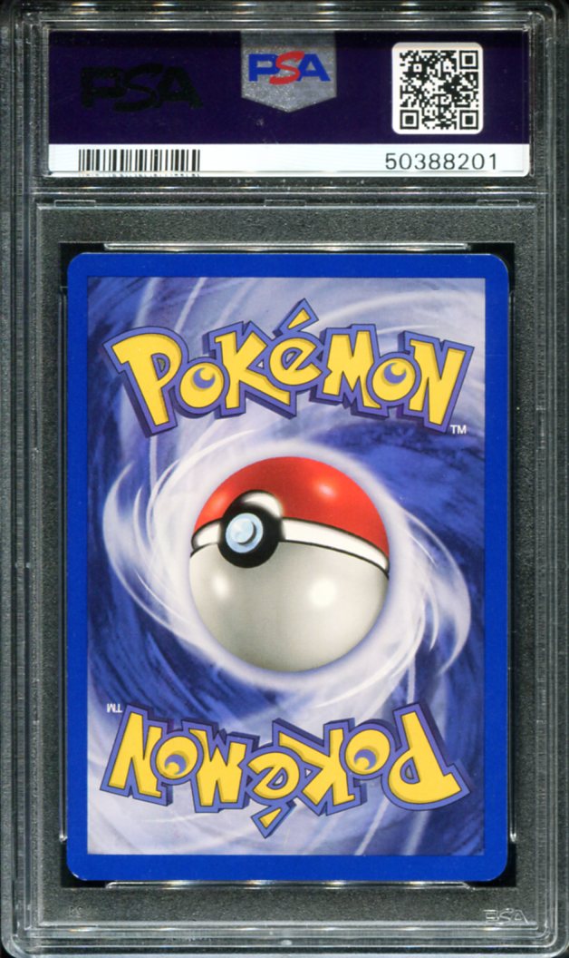 POKEMON TCG - MISTY’S GYARADOS 13/132 PSA 8 GYM CHALLENGE HOLO