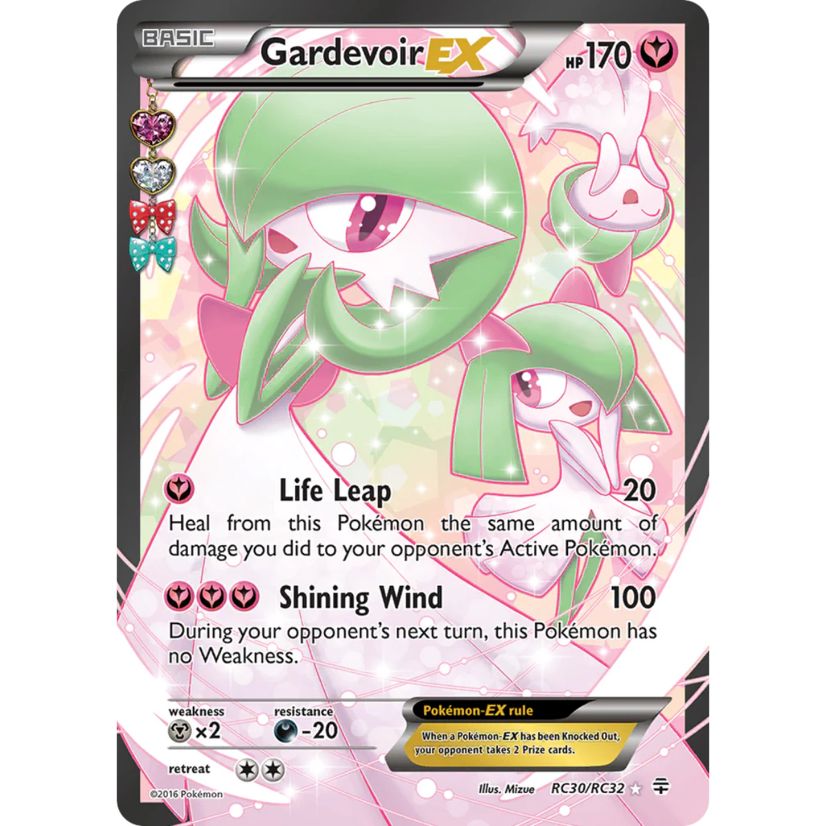 POKEMON TCG - GARDEVOIR EX RC30/RC32 GENERATIONS RADIANT COLLECTION