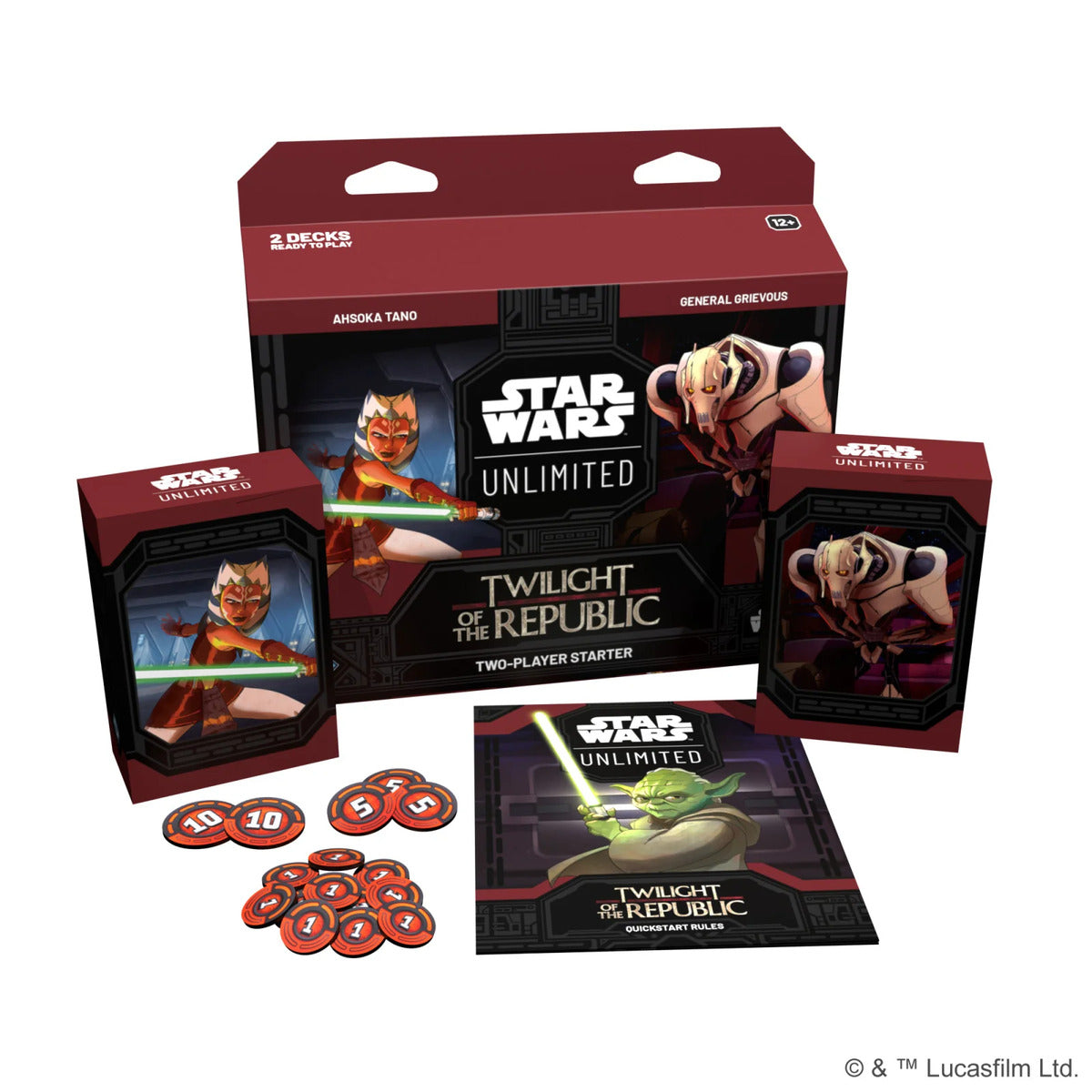 STAR WARS UNLIMITED - Twilight of the Republic Two-Player Starter