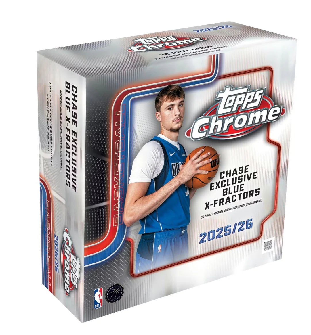 2025-26 TOPPS CHROME BASKETBALL MEGA BOX