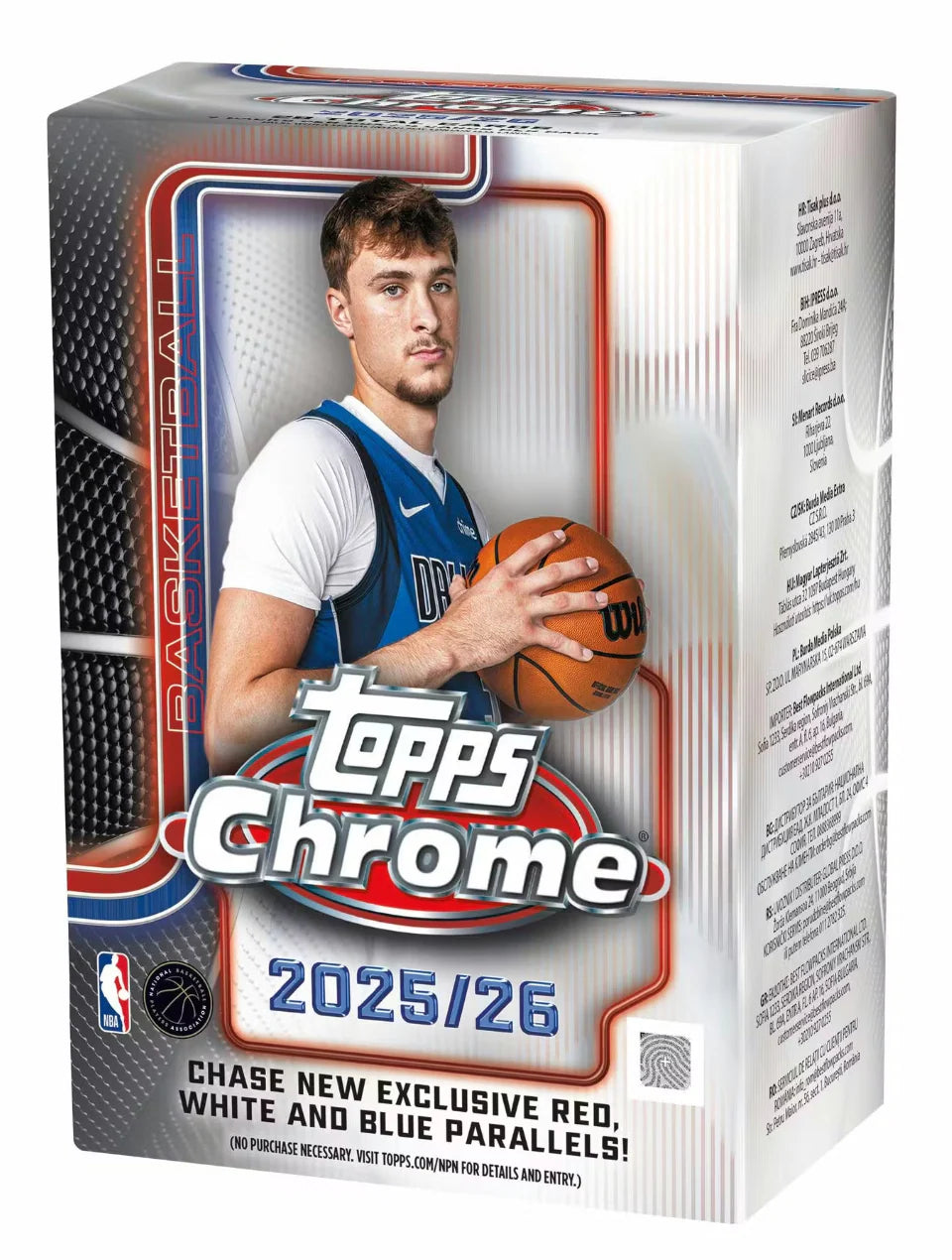 2025-26 TOPPS CHROME VALUE BLASTER BOX