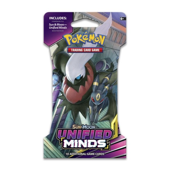 POKEMON TCG - Sun & Moon Unified Minds Sleeved Booster