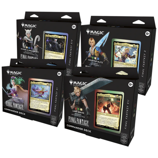 MAGIC: THE GATHERING - Final Fantasy Commander Decks