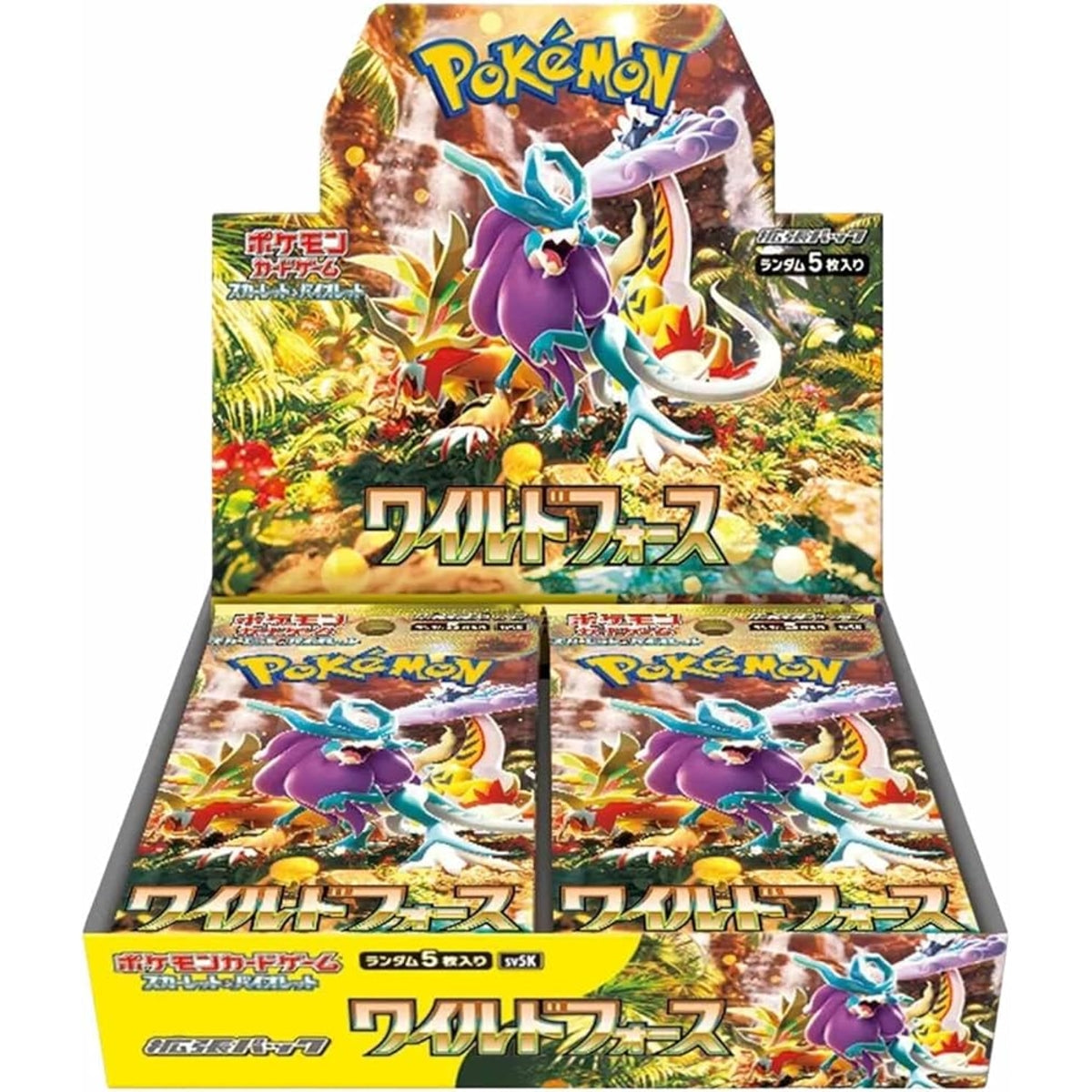 POKEMON TCG JAPANESE - Scarlet & Violet - Wild Force - SV5K - Booster Box