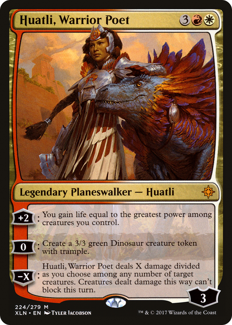 MAGIC: THE GATHERING - Huatli, Warrior Poet (XLN-224) - Ixalan Foil