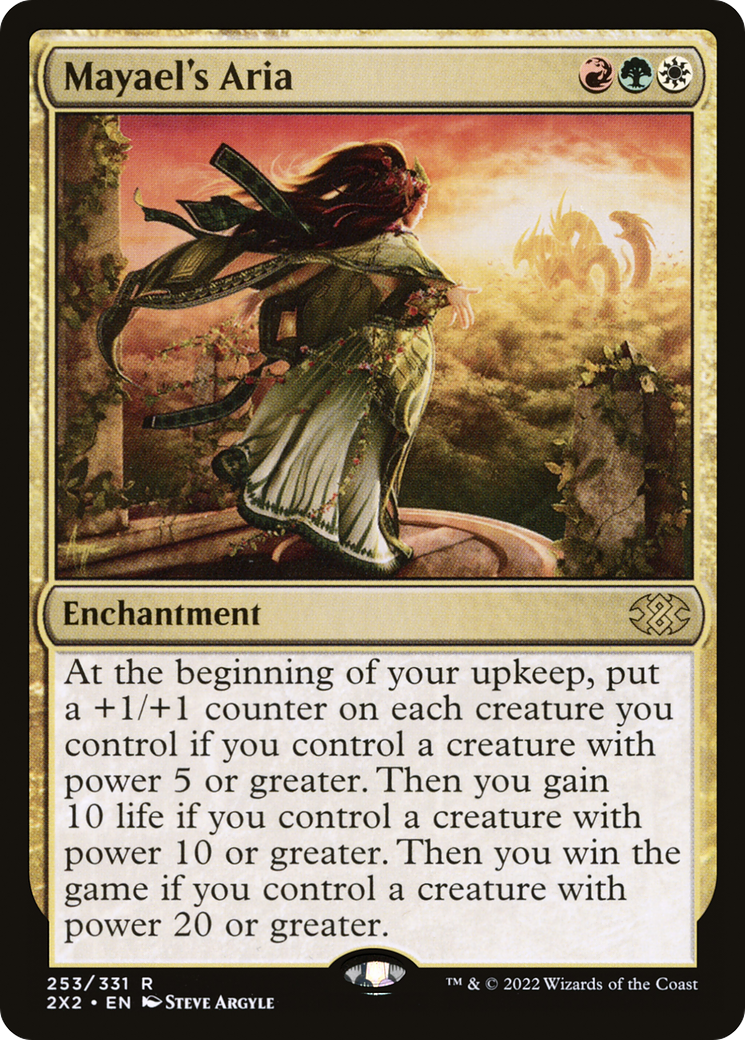 MAGIC: THE GATHERING - Mayael's Aria (2X2-253) - Double Masters 2022 Foil