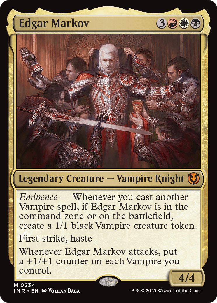 MAGIC: THE GATHERING - Edgar Markov (INR-234) - Innistrad Remastered Foil