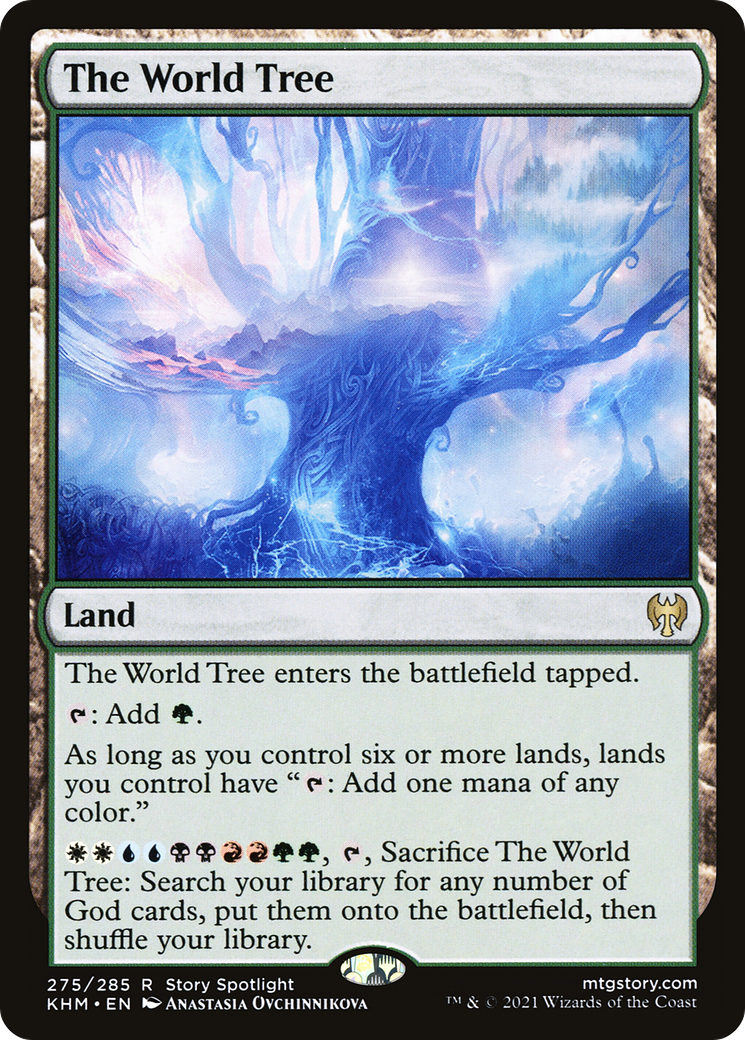 MAGIC: THE GATHERING - The World Tree (KHM-275) - Kaldheim Foil