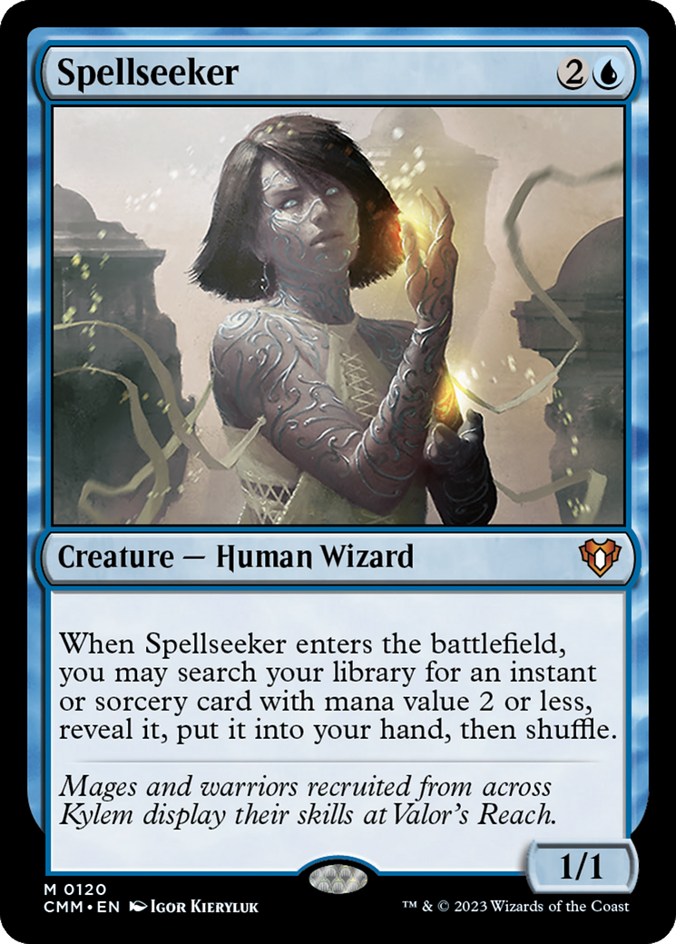 MAGIC: THE GATHERING - Spellseeker (CMM-120) - Commander Masters