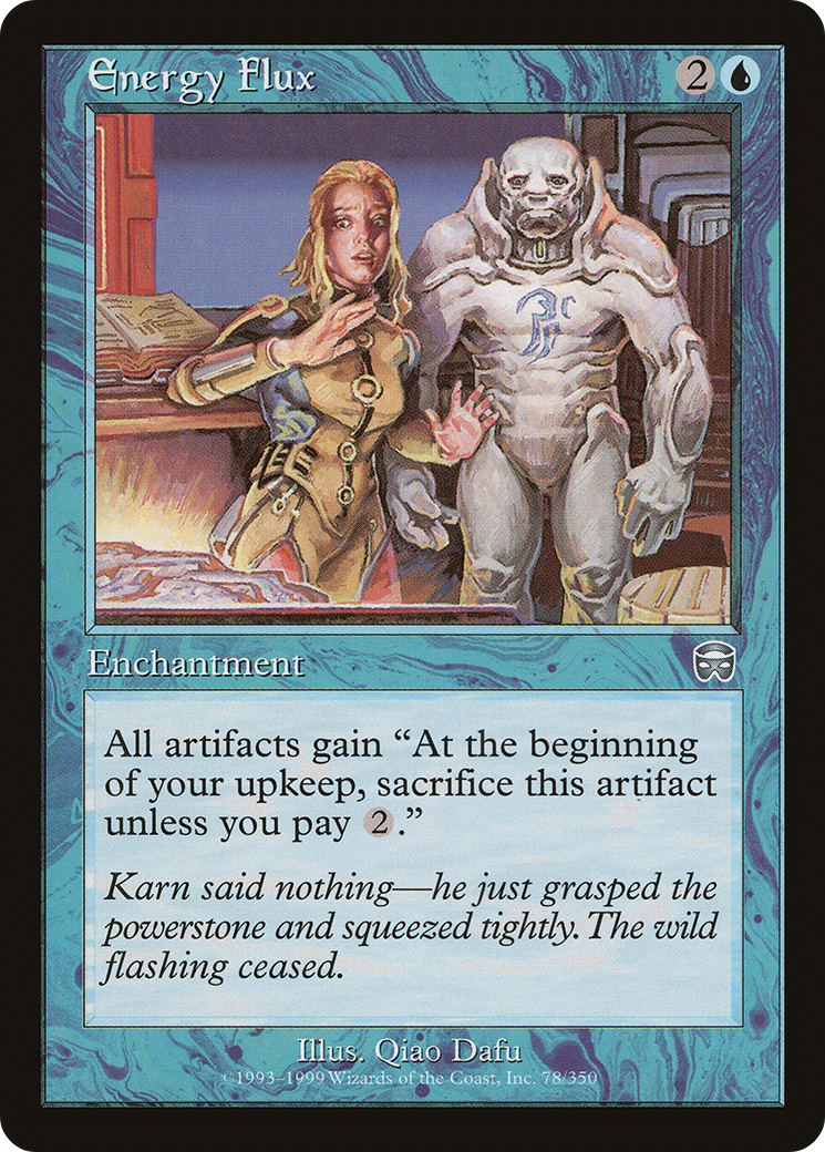 MAGIC: THE GATHERING - Energy Flux (MMQ-078) - Mercadian Masques
