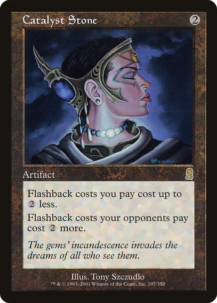 MAGIC: THE GATHERING - Catalyst Stone (ODY-297) - Odyssey: (tombstone) Foil