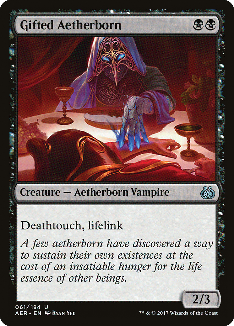 MAGIC: THE GATHERING - Gifted Aetherborn (AER-061) - Aether Revolt