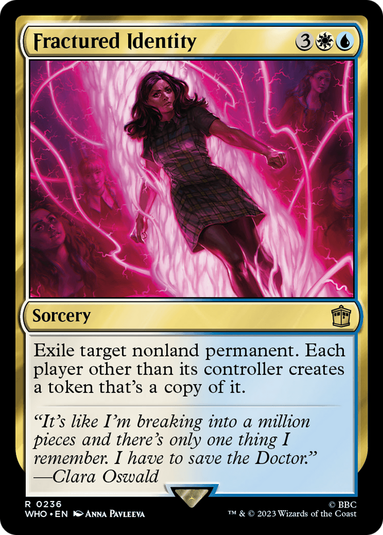 MAGIC: THE GATHERING - Fractured Identity (WHO-236) - Doctor Who