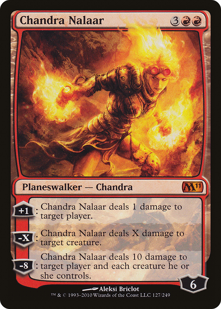MAGIC: THE GATHERING - Chandra Nalaar (M11-127) - Magic 2011 Foil