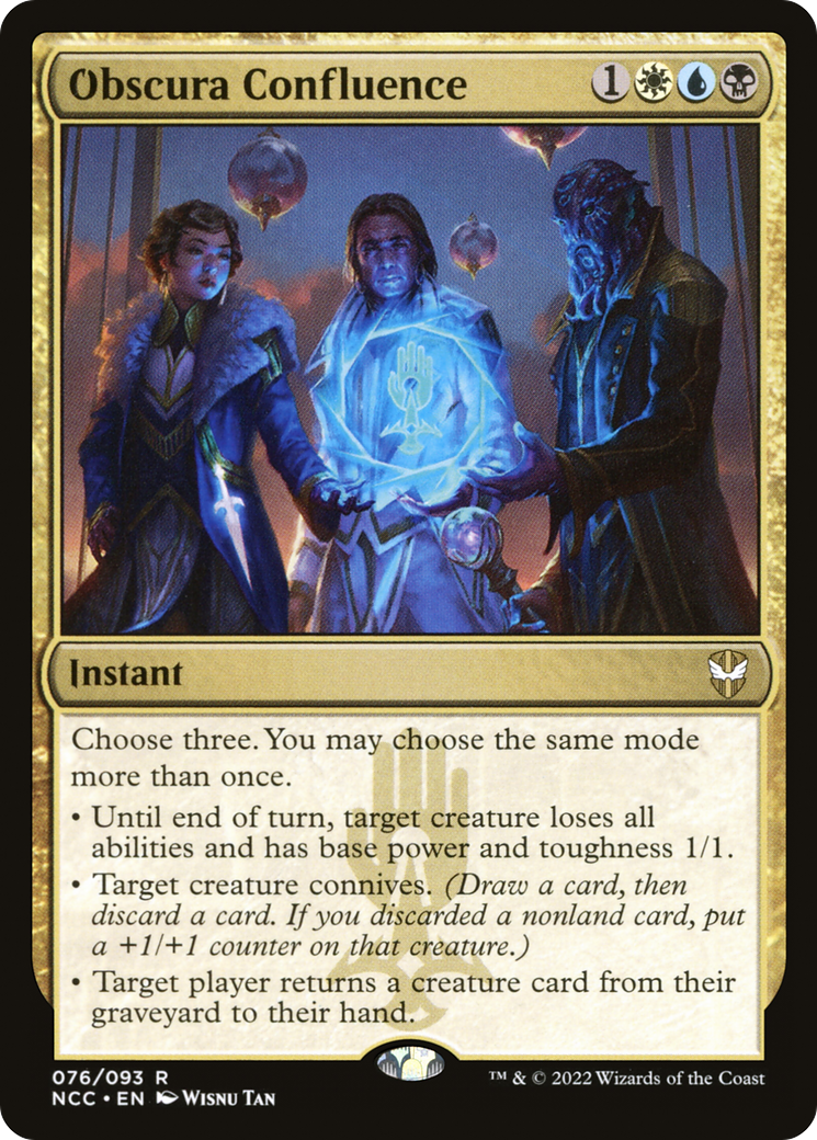 MAGIC: THE GATHERING - Obscura Confluence (NCC-076) - New Capenna Commander